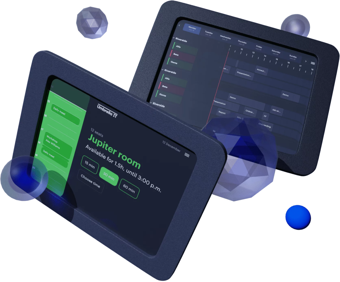 1 Meeting Room Booking Screen