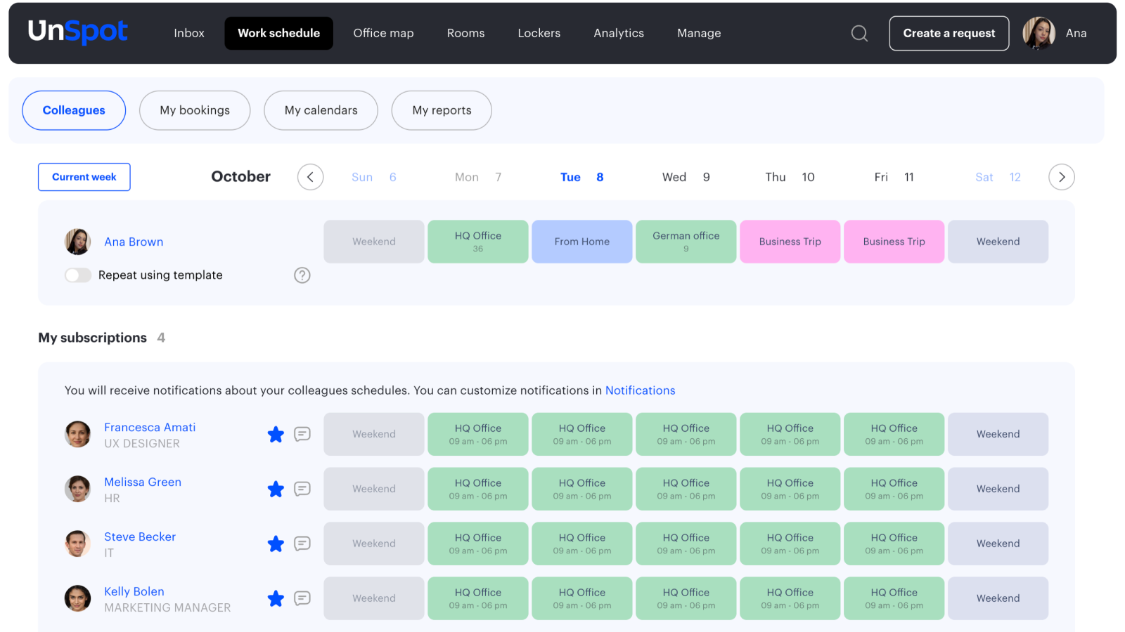 Examples of hybrid work schedules