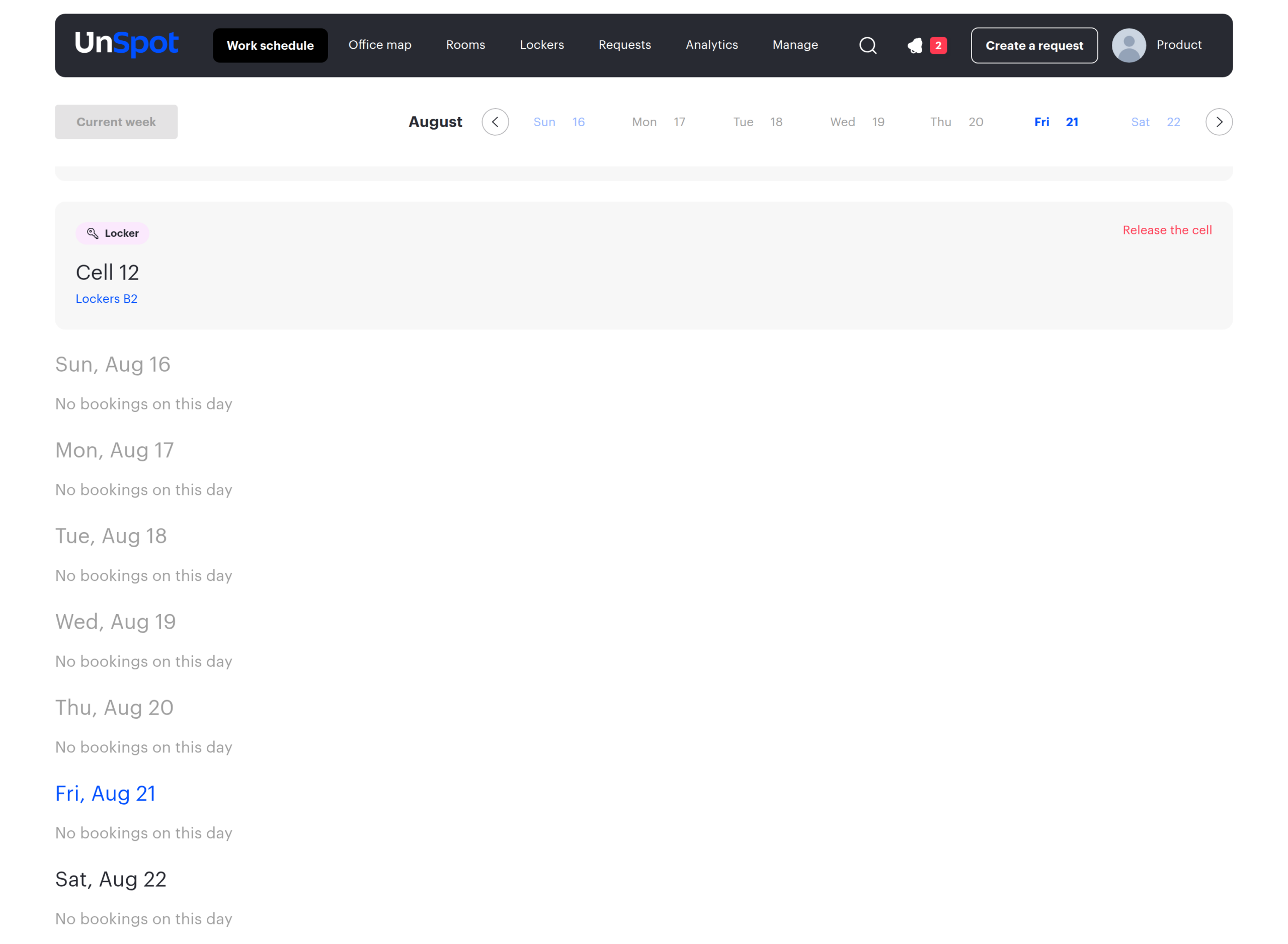The My bookings section where the Confirm button appears next to a booking